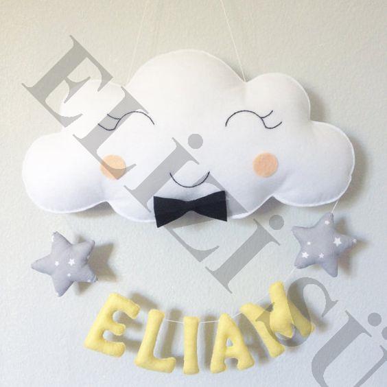 Bulut Bebek Odası Kapı Süsü Şark Han Eminönü Elizi Süs Bebek ve Nikah