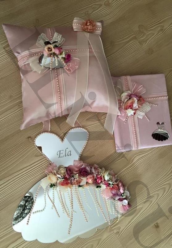 Aynalı Bebek Kapı Süsü, Yastık, Defter Set Şark Han Eminönü Elizi Süs